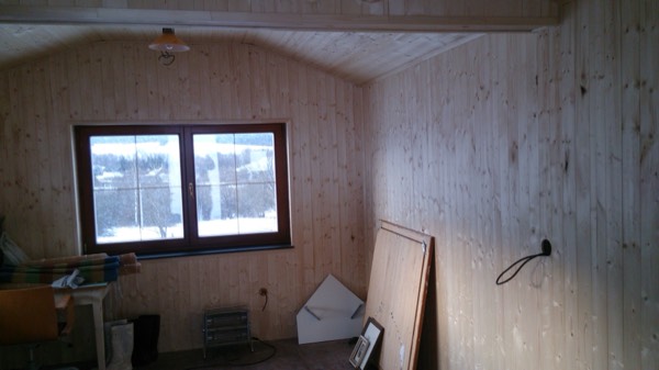 Palubkové obklady stěn a stropů – foto 7