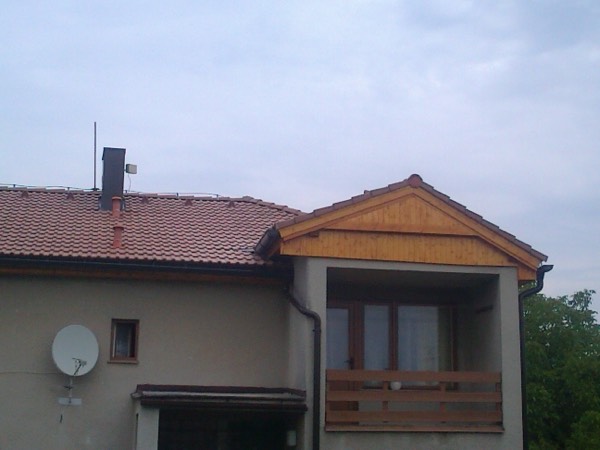 Rekonstrukce střechy rd. v Českých Budějovicích