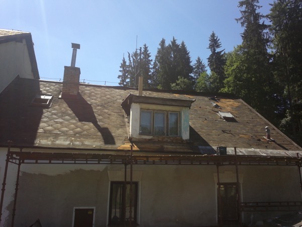 Rekonstrukce střechy, ve Vyšším Brodě – foto 3
