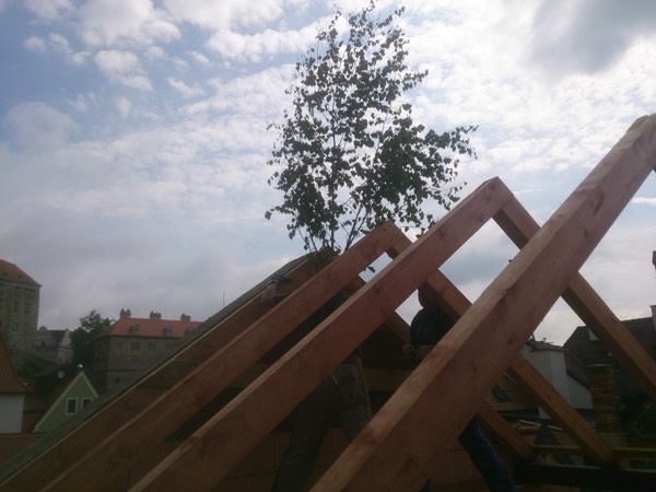 Výroba a montáž krovu Český Krumlov – foto 4